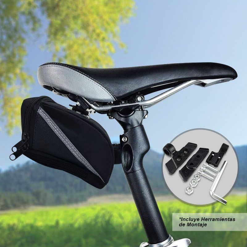 Comprar Estuche Alforja Bicicleta Ciclismo 2502 en Electroshopy